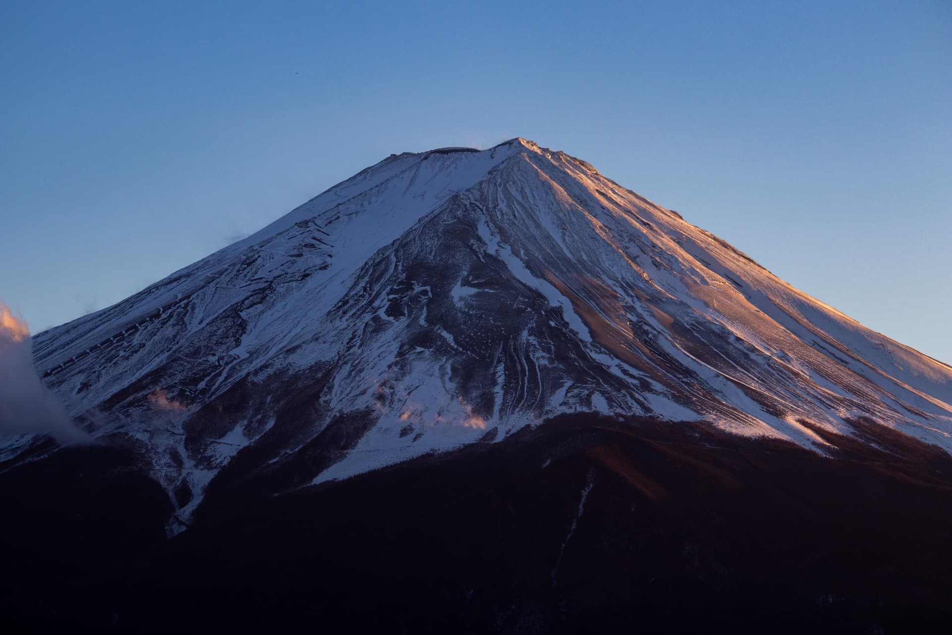 富士山，2025.2.14